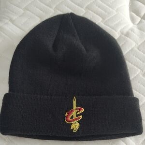 NBA Cleveland Cavaliers Black and Gold Beanie Unisex